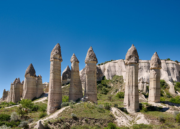 landscape of love valley near Göreme