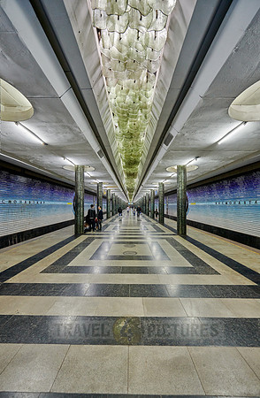 Kosmonavtlar subway Station of the Tashkent Metro