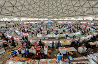 round dome above Chorsu Bazaar