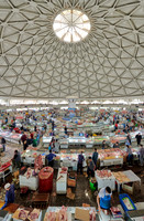 round dome above Chorsu Bazaar