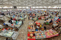 round dome above Chorsu Bazaar