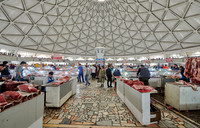 round dome above Chorsu Bazaar