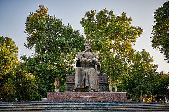 Amir Temur monument, Samarkand