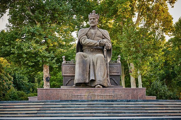 Amir Temur monument, Samarkand