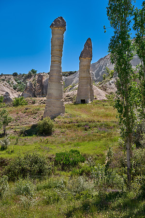 landscape of love valley near Göreme