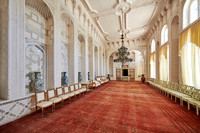 white hall in Summer Residential Palace Sitorai Mohi Khosa