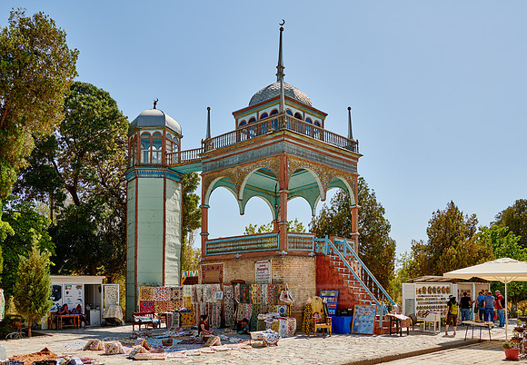 pavilion in Summer Residential Palace Sitorai Mohi Hossa