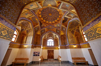 interior shot of Aksaray Mausoleum, Samarkand