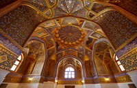 interior shot of Aksaray Mausoleum, Samarkand