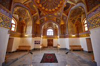 interior shot of Aksaray Mausoleum, Samarkand