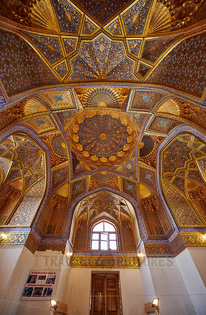 interior shot of Aksaray Mausoleum, Samarkand