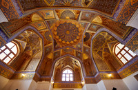 interior shot of Aksaray Mausoleum, Samarkand