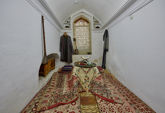interior shot of  Kukeldash Madrassa