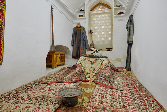 interior shot of  Kukeldash Madrassa