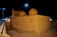 illuminated Magok-i-Attari Mosque, Bukhara