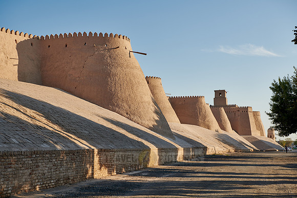 city wall of Itchan-Kala