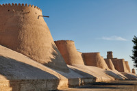 city wall of Itchan-Kala