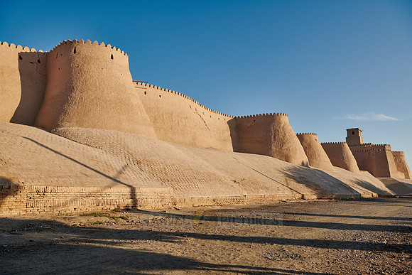 city wall of Itchan-Kala