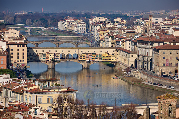 viewpoint from Piazzale Michelangelo over Florence