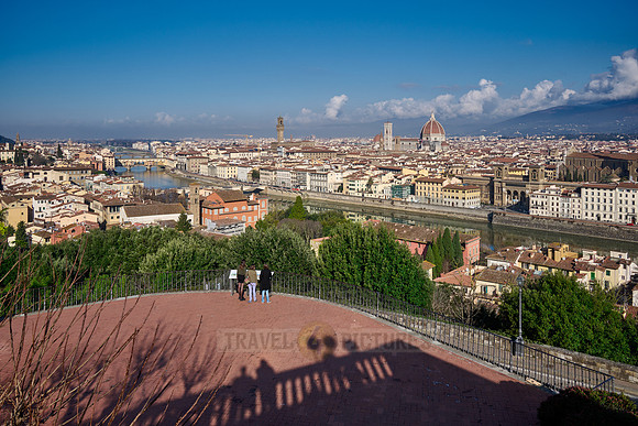 viewpoint from Piazzale Michelangelo over Florence