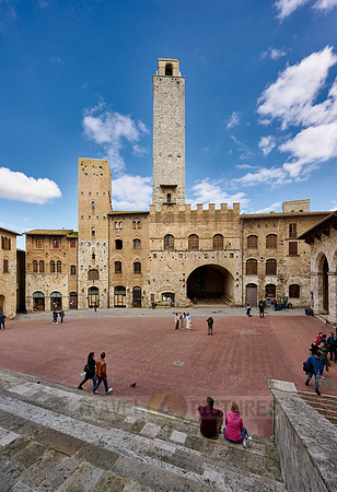 medieval town San Gimignano