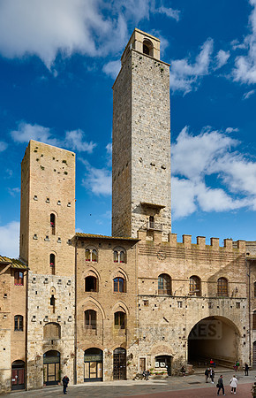 medieval town San Gimignano