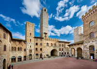 medieval town San Gimignano