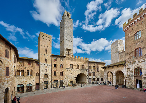 medieval town San Gimignano