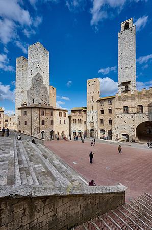 medieval town San Gimignano