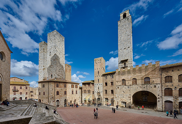 medieval town San Gimignano