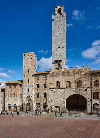 medieval town San Gimignano