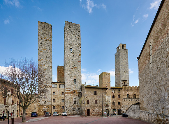 medieval town San Gimignano