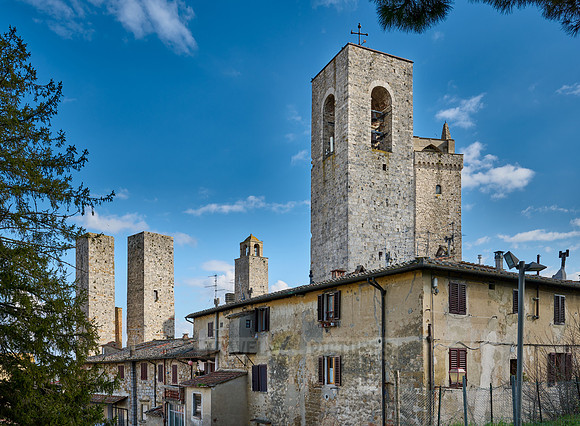 medieval town San Gimignano