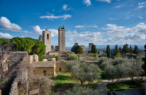medieval town San Gimignano