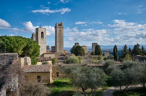 medieval town San Gimignano