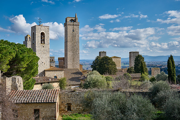 medieval town San Gimignano