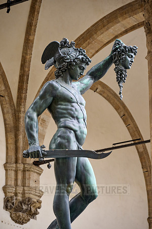 Perseus with the head of Medusa, Palazzo Vecchio