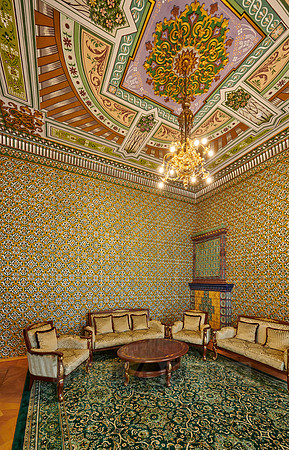 interior of Nurulla-Bai-Palace