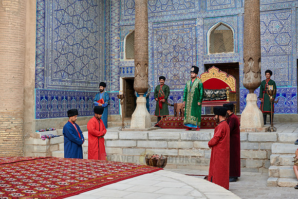 theater performance Emir of Khiva