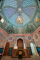 interior shot of Shrine-complex of Qutham b. Abbas, necropolis Shah-i-Zinda