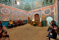 interior shot of Shrine-complex of Qutham b. Abbas, necropolis Shah-i-Zinda