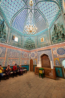 interior shot of Shrine-complex of Qutham b. Abbas, necropolis Shah-i-Zinda