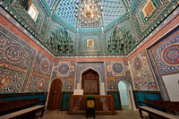 interior shot of Shrine-complex of Qutham b. Abbas, necropolis Shah-i-Zinda