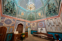 interior shot of Shrine-complex of Qutham b. Abbas, necropolis Shah-i-Zinda