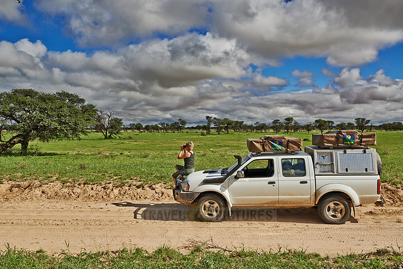 4x4 in Kgalagadi Transfrontier Park