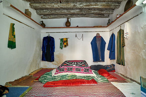 typical room of Sher-Dor-Madrasa, Registan of Samarkand