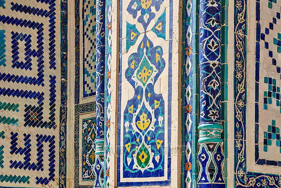 inner courtyard of Ulugʻbek-Madrasa, Registan of Samarkand