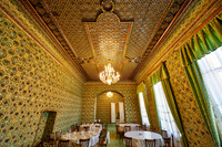interior shot of summer residence of last Khan Qibla Tozabog, Khiva