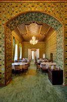 interior shot of summer residence of last Khan Qibla Tozabog, Khiva