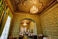 interior shot of summer residence of last Khan Qibla Tozabog, Khiva